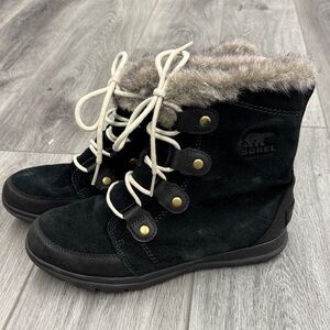 Sorel Black Winter Boots